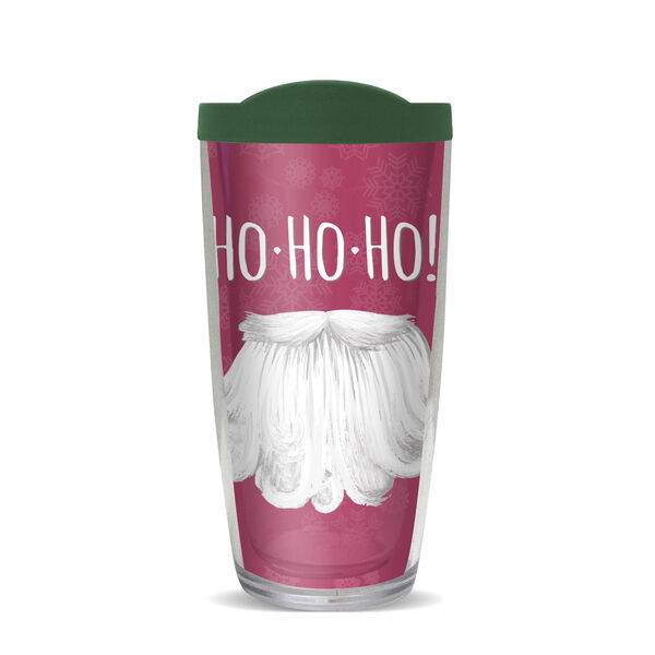 16oz Short Tumbler - Ho Ho Ho without lid 01-10061