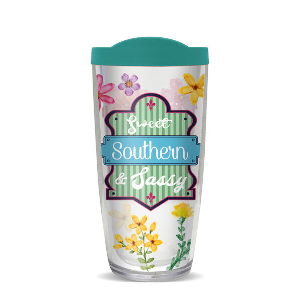 24oz Flareside Tumbler - Sweet Southern Sassy w/ Black Lid 24F-10111