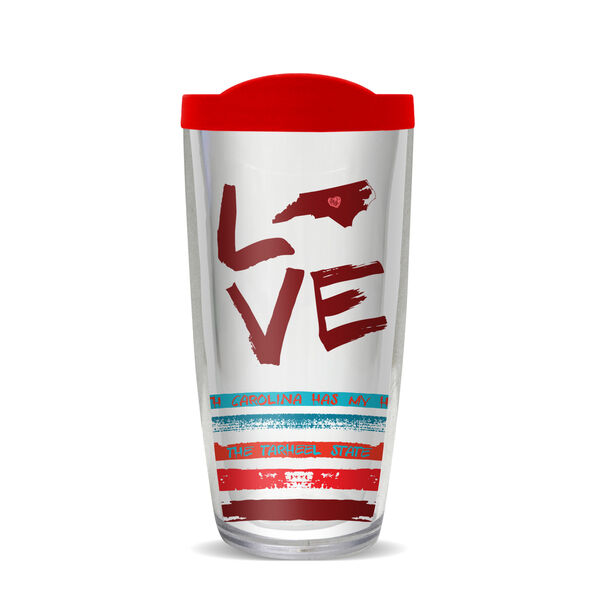 18oz Handle Mug - Love - South Carolina w/ Black Lid 06-10157