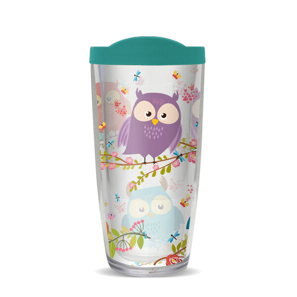 28oz Sport Tumbler - Tree Owls w/ Gray Lid ST-10171