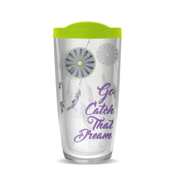 28oz Sport Tumbler - Go Catch That Dream w/ Gray Lid ST-10176