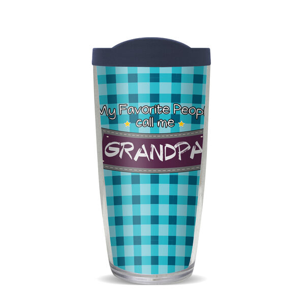 18oz Handle Mug - Grandpa w/ Black Lid 06-10191