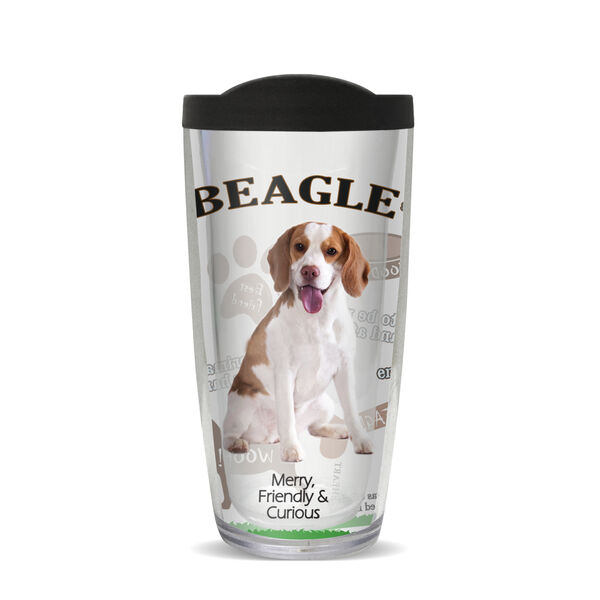 24oz Flareside Tumbler - Beagle w/ Black Lid 24F-10214