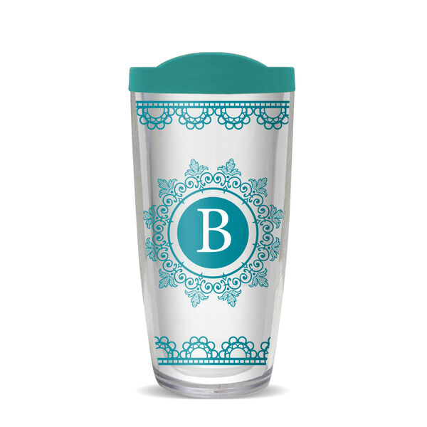 28oz Sport Tumbler - Ornate Lace B w/ Gray Lid ST-10453