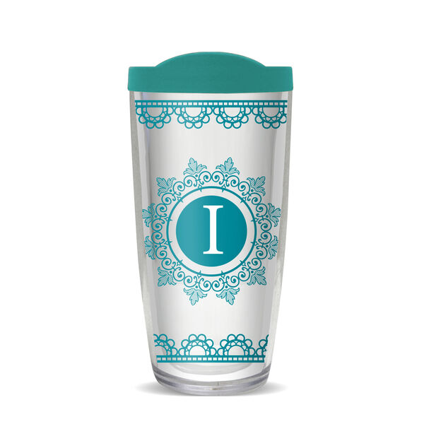 16oz Short Tumbler - Ornate Lace I without lid 01-10460