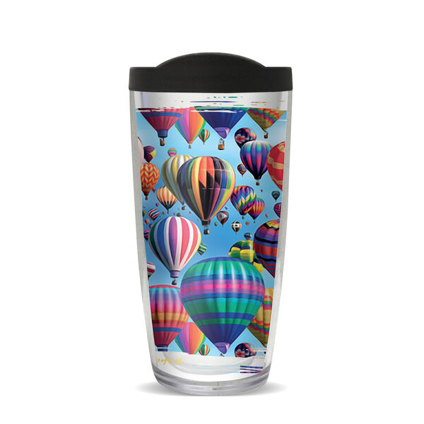 22oz Tumbler - RM Balloon Day w/ Black Lid 08-10502