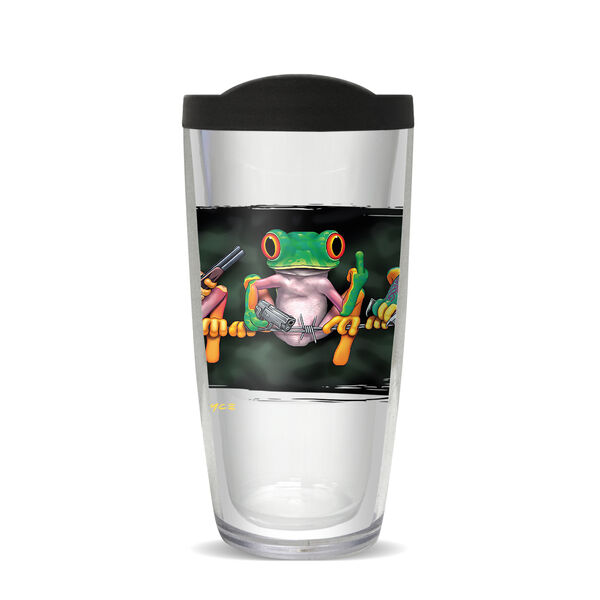 22oz Tumbler - RM Keep Out w/ Black Lid 08-10530