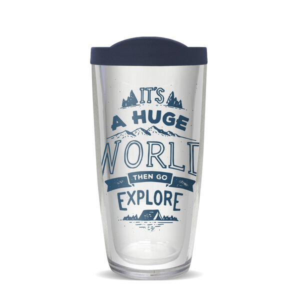 22oz Tumbler - Explore w/ Navy Lid 08-10579