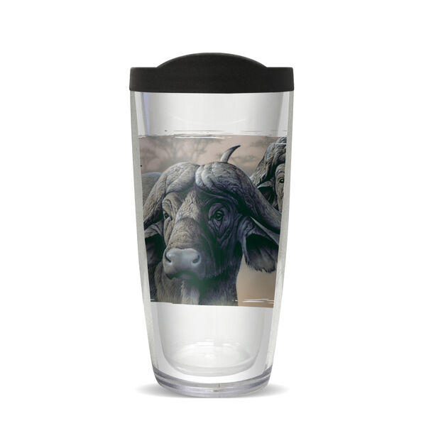 28oz Mega Tumbler - JG Buffalo w/ Black Lid H2-10598