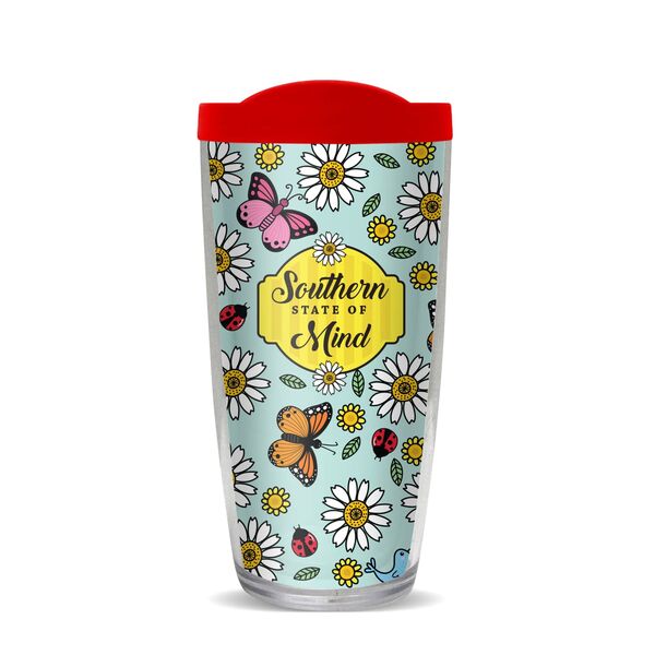 16oz Short Tumbler - Southern Mind without lid 01-10814