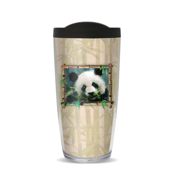 28oz Sport Tumbler - JQ Panda w/ Gray Lid ST-10827