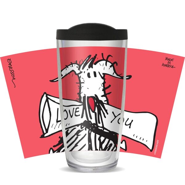 18oz Handle Mug - Love You - Dog w/ Black Lid 06-10868