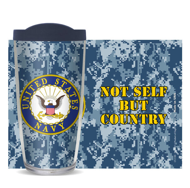 28oz Sport Tumbler - US Navy - Camo w/ Gray Lid ST-10899