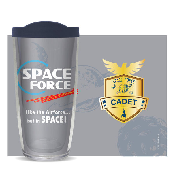 24oz Flareside Tumbler - Space Force w/ Black Lid 24F-11051