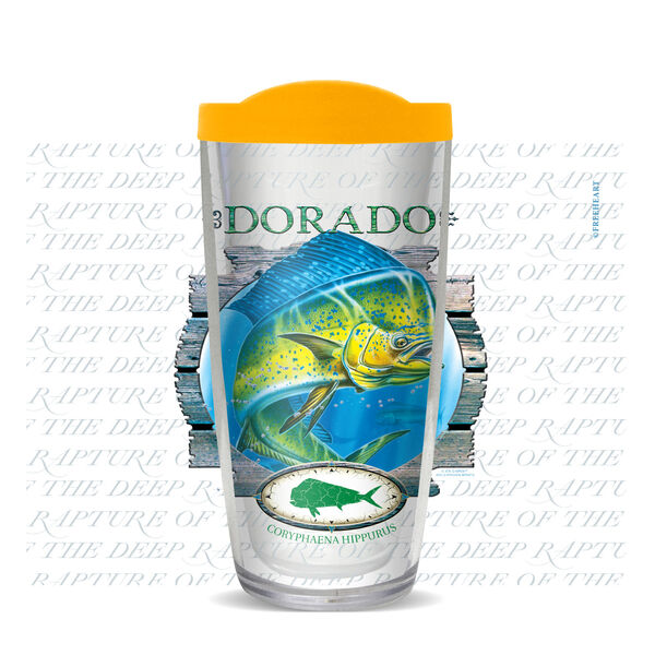 16oz Tumbler - Dorado w/ Yellow Lid 02-11164