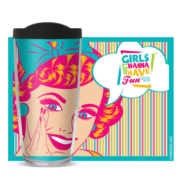 22oz Tumbler - Gossip w/ Black Lid 08-11198