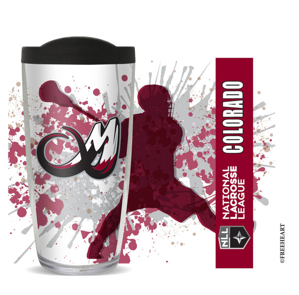 28oz Sport Tumbler - Colorado Mammoth Splatter w/ Gray Lid ST-11214