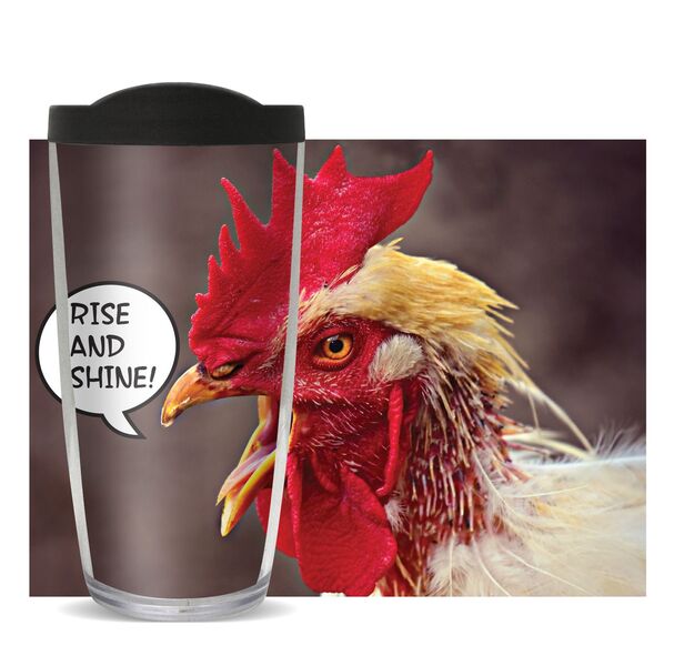 24oz Flareside Tumbler - Rise and Shine w/ Black Lid 24F-11302