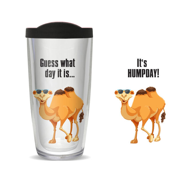 22oz Tumbler - Camel Hump Day w/ Black Lid 08-11498