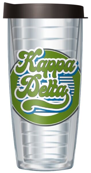 24oz Flareside Tumbler - Kappa Delta w/ Black Lid 24F-11557