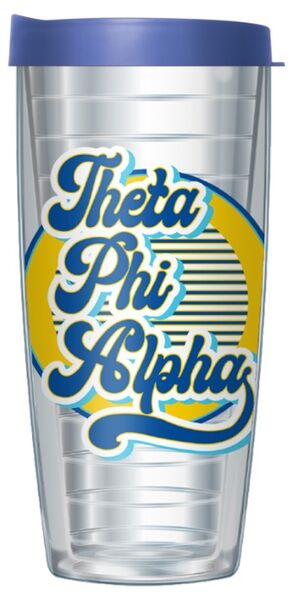 28oz Sport Tumbler - Theta Phi Alpha w/ Gray Lid ST-11565