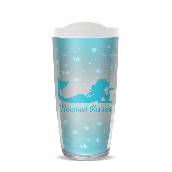 18oz Handle Mug - Mermaid Kisses w/ Black Lid 06-11652