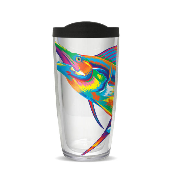 28oz Mega Tumbler - Marlin Pop Colors w/ Black Lid H2-11784