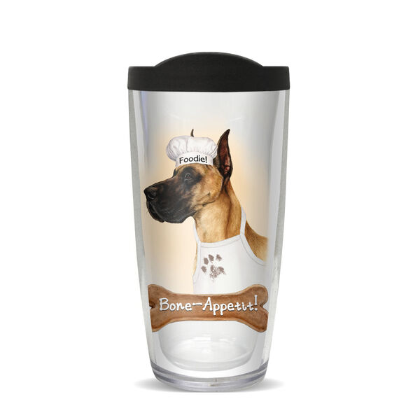 18oz Handle Mug - Great Dane w/ Black Lid 06-11820