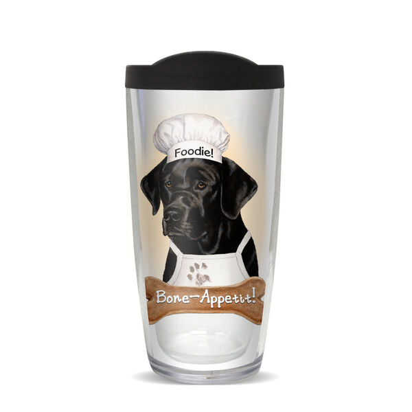 24oz Flareside Tumbler - Labrador Retriever Black w/ Black Lid 24F-11824