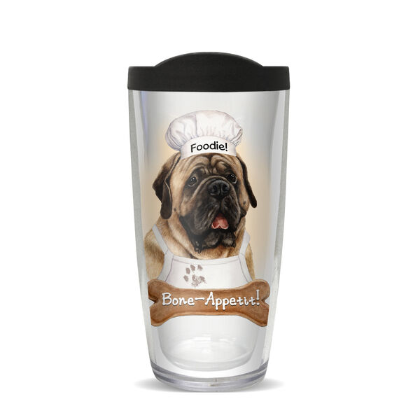 18oz Handle Mug - Mastiff w/ Black Lid 06-11828