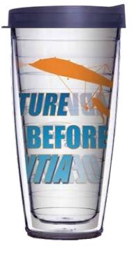 28oz Mega Tumbler - Adventure Before Dementia w/ Blue Lid H2-11927