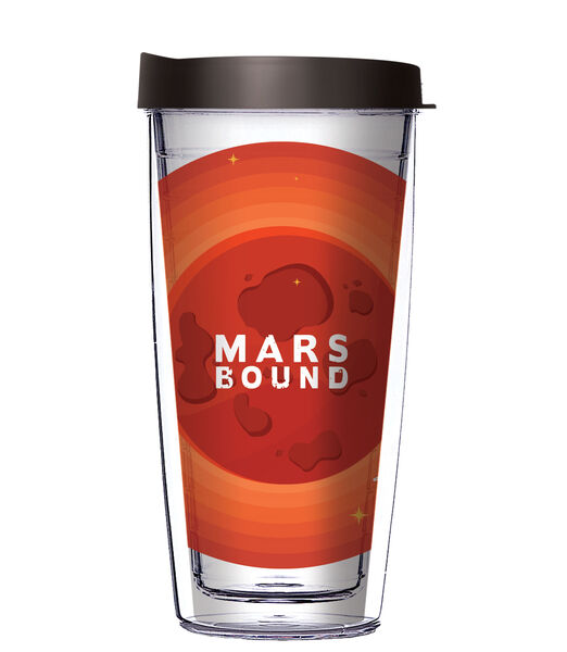 28oz Mega Tumbler - Mars Bound w/ Black Lid H2-11983