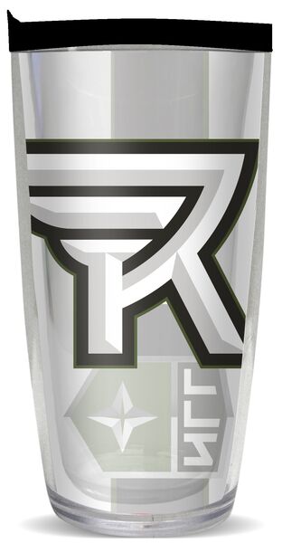 28oz Mega Tumbler - Rochester Knighthawks w/ Black Lid H2-12000