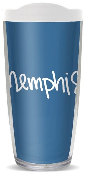 16oz Short Tumbler - Memphis without lid 01-12045