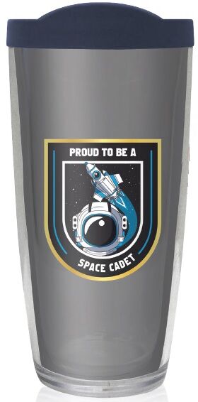 28oz Mega Tumbler - Proud to Be a Space Cadet w/ Navy Lid H2-12068