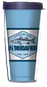 28oz Sport Tumbler - Floridafied Sky Blue w/ Gray Lid ST-12110