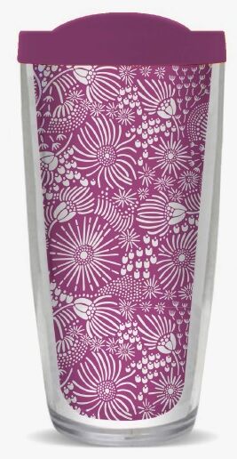 28oz Sport Tumbler - Bella Reef w/ Gray Lid ST-12177