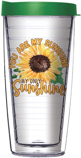 24oz Flareside Tumbler - You Are My Only Sunshine w/ Black Lid 24F-12237