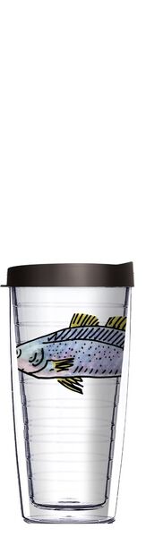 16oz Short Tumbler - Snook Fish 2 without lid 01-12329