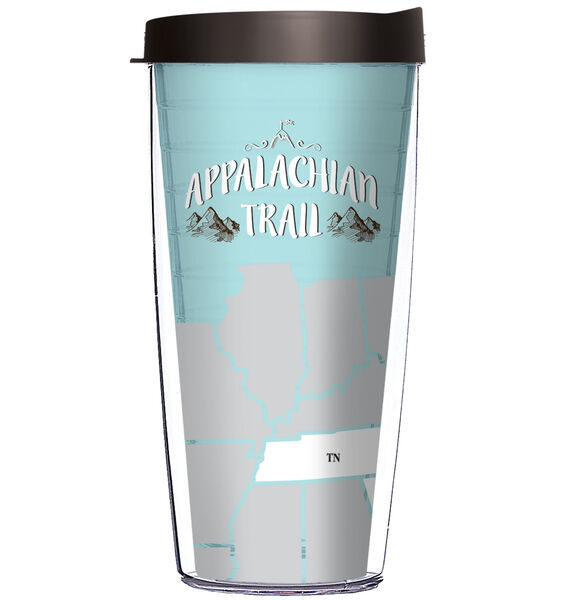 18oz Handle Mug - Appalachian Trail w/ Black Lid 06-12348