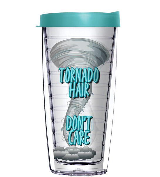 28oz Sport Tumbler - Tornado Hair Don't Care w/ Gray Lid ST-12421