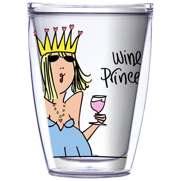 16oz Short Tumbler - Wine Princess WP18 without lid 01-12602