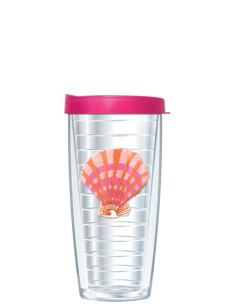 28oz Mega Tumbler - Lion's Paw Patch w/ Pink Lid H2-340