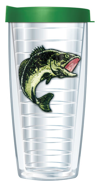 28oz Sport Tumbler - Bass Patch w/ Gray Lid ST-609