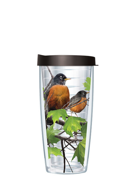 28oz Sport Tumbler - Robins w/ Gray Lid ST-BIR5