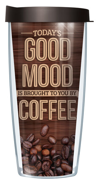 24oz Flareside Tumbler - Good Mood Coffee w/ Black Lid 24F-CGM1