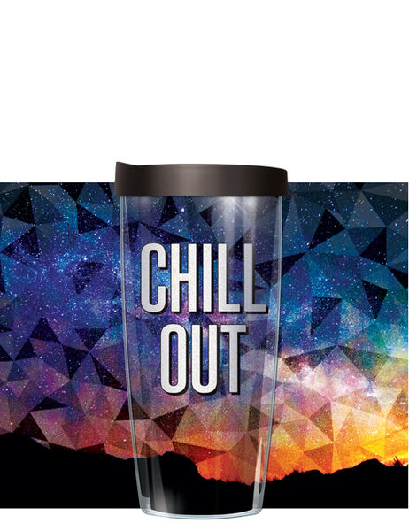 16oz Short Tumbler - Chill Out without lid 01-CHO