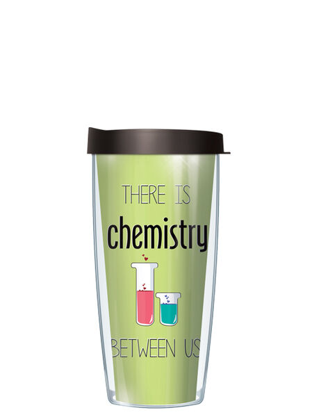 16oz Tumbler - Chemistry Love w/ Black Lid 02-CML