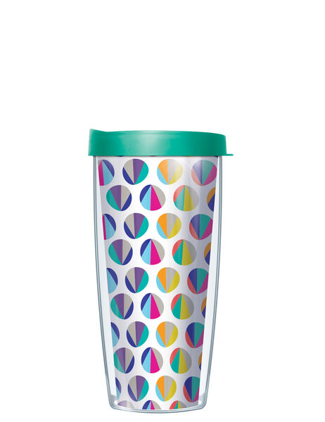 28oz Sport Tumbler - Contempo Dots w/ Gray Lid ST-COD