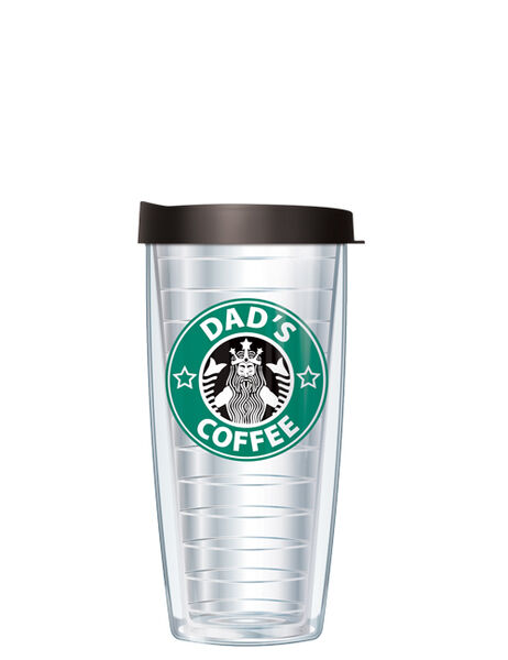 28oz Sport Tumbler - Dad's Coffee w/ Gray Lid ST-DCF